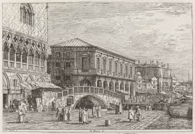 The Prison. V. [lower left] by Canaletto