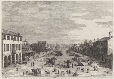 Mestre by Canaletto