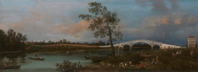 Old Walton Bridge by Canaletto