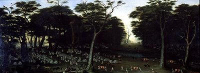 Argentine Camp in Front of Itapiru by Candido Lopez