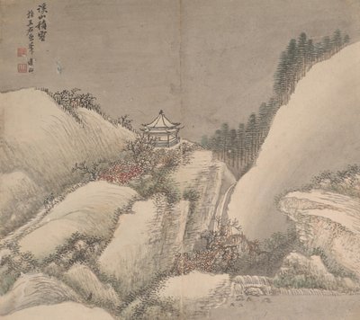 Landscapes in the Styles of Various Artists by Cao Jian