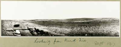 Looking from Kurd Hill, September 1917 by Capt. Arthur Rhodes