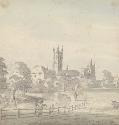 Canterbury Cathedral by Capt. Thomas Hastings