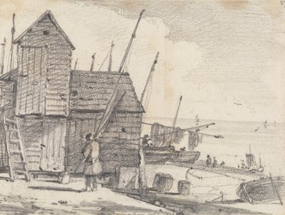Hastings Beach, 7 October 1820 by Capt. Thomas Hastings