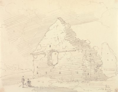 Ruins in Beaulieu by Capt. Thomas Hastings