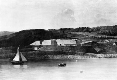 Fort Knox, Maine by Captain Seth Eastman