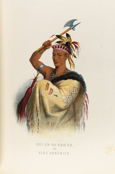 Soi-En-Ga-Rah-Ta or King Hendrick by Captain Seth Eastman