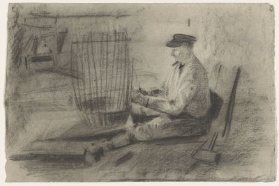 Basket Maker by Carel Adolph Lion Cachet