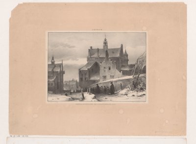 Winter Scene by Carel Christiaan Antony Last
