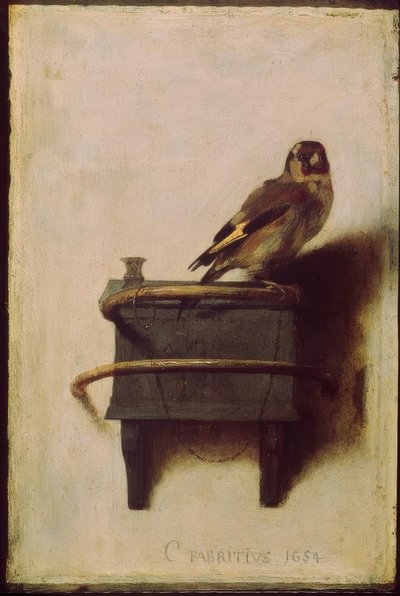 The Goldfinch by Carel Fabritius