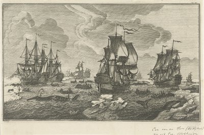 Whale Hunters by Carel van der Hem