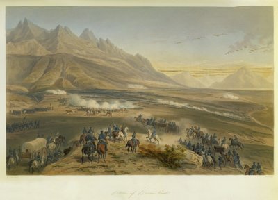 Battle of Buena Vista by Carl (after) Nebel