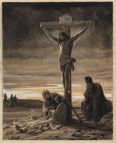 Christ on the Cross by Carl Bloch