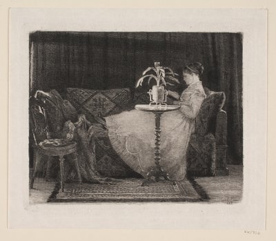 Reading Lady by Carl Bloch