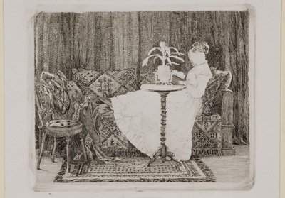 Reading Lady by Carl Bloch