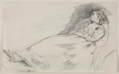 Sleeping Woman (Alma Bloch) by Carl Bloch