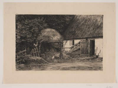By the Farmhouse by Carl Bloch