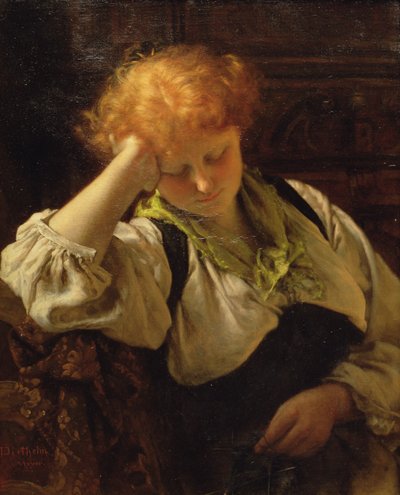 The Afternoon Nap by Carl Diethelm Meyer