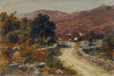 Street of Mattuglie by Carl Eduard Onken