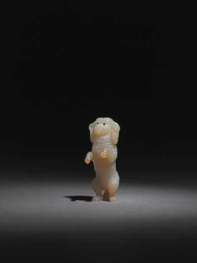 Begging Poodle, late 1800s-early 1900s by Carl Fabergé