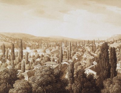 View of Bakhchisaray by Carl Ferdinand von Kugelgen