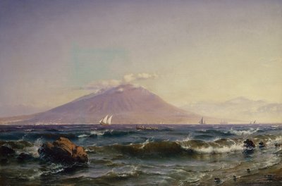 The Bay of Naples by Carl Frederik Sorensen