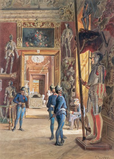 Entrance to the First Armory by Carl Goebel d. J.