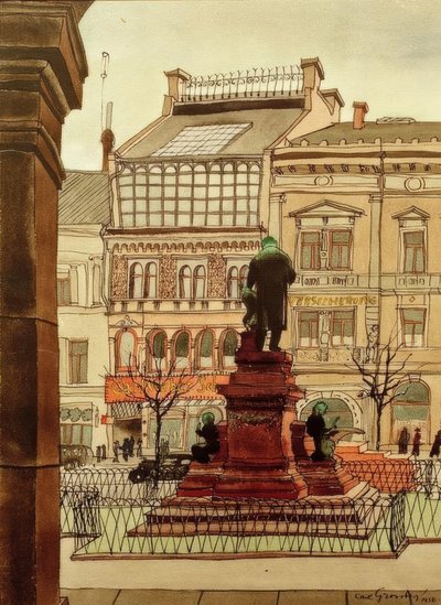 Hanover, Marschner Monument by Carl Grossberg