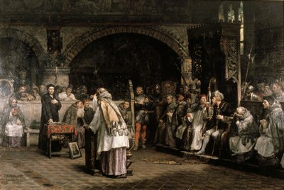 Vasteras Recess, 1527 by Carl Gustaf Hellqvist
