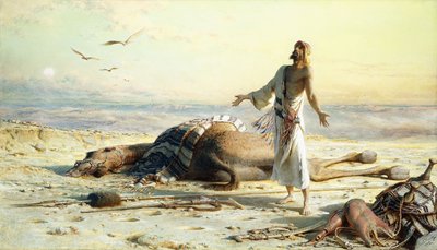 Shipwreck in the Desert by Carl Haag