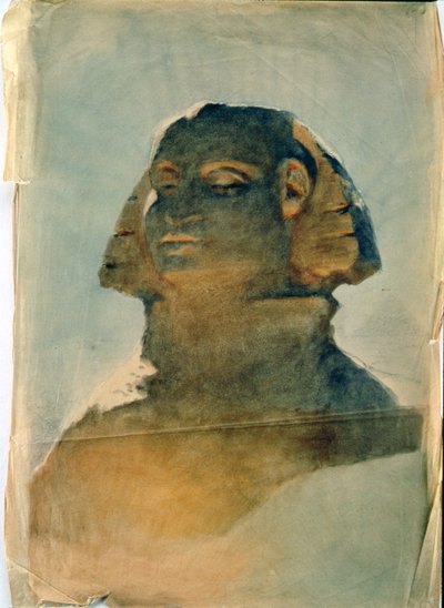 Sphinx at Giza by Carl Haag