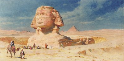 The Sphynx of Giza by Carl Haag