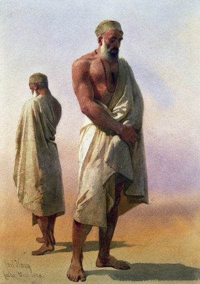 Two Dervishes by Carl Haag