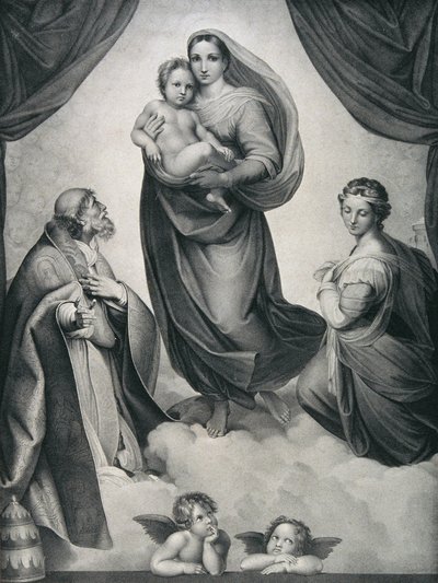 The Sistine Madonna by Carl Heindel