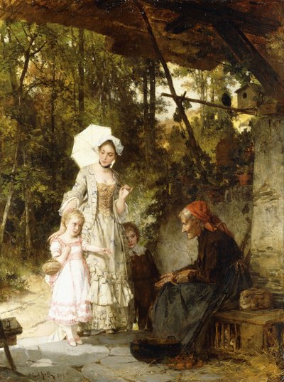 The Gift by Carl Heinrich Hoff