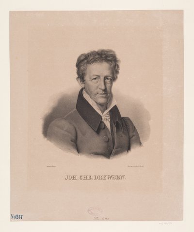 Johan Christian Drewsen by Carl Henckel