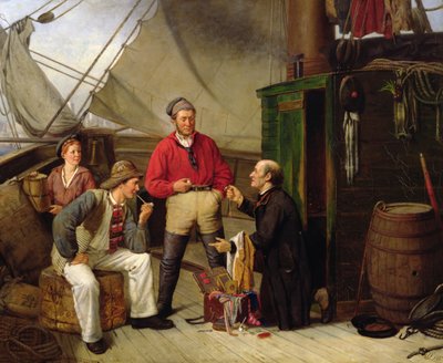 The Shopkeeper by Carl Julius Lorck