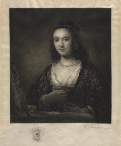 Portrait of a Woman by Carl Köpping