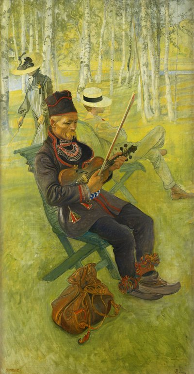 A Laplander, 1910 by Carl Larsson