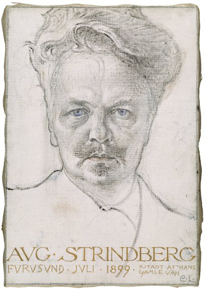 August Strindberg, 1899 by Carl Larsson