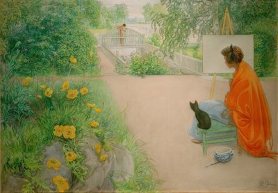 The Bridge by Carl Larsson