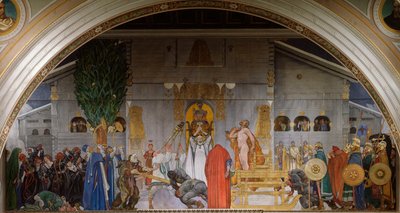 Midwinter Sacrifice, 1914-1915 by Carl Larsson