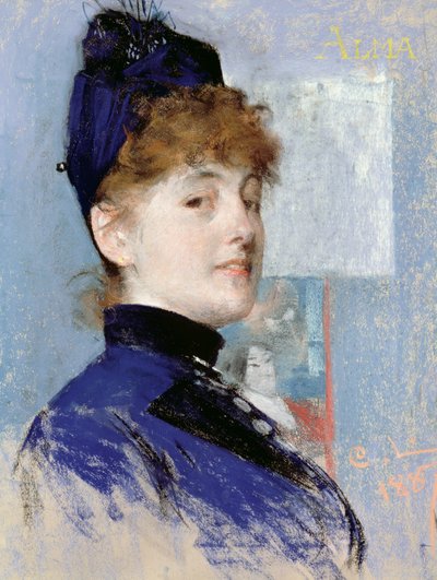 Portrait of Alma by Carl Larsson