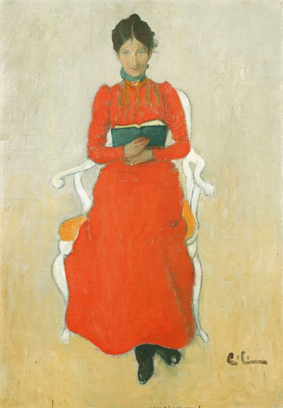 Portrait of Dora Lamm by Carl Larsson