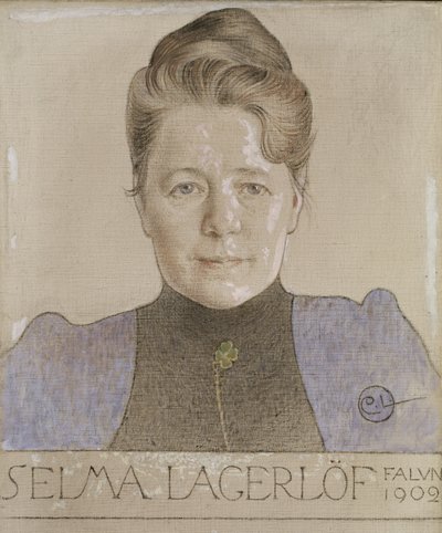 Selma Lagerlof by Carl Larsson