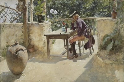 The Vine by Carl Larsson