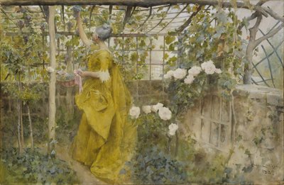 The Vine by Carl Larsson