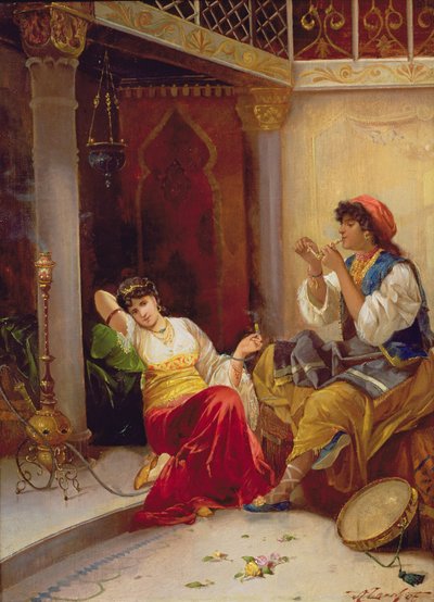 The Harem Beauties by Carl Libert August Lentz