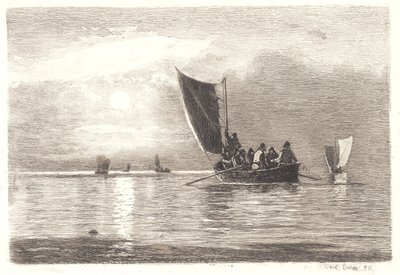 Morning at Skagen by Carl Locher