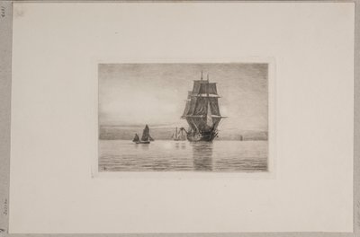 Quiet Evening in the North Sea by Carl Locher